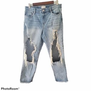 Cello Factory Destroyed Jeans Juniors  High Rise